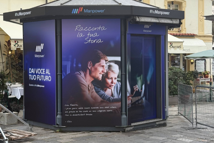 Chiosco Manpower racconta la tua storia